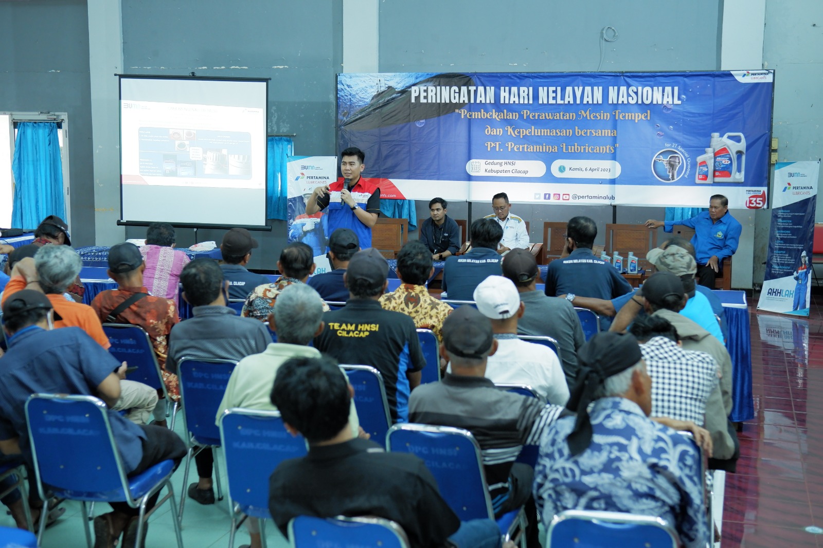 Pelumas Pertamina Berdayakan Nelayan dengan Ilmu Pelumasan Mesin di Hari Nelayan Nasional