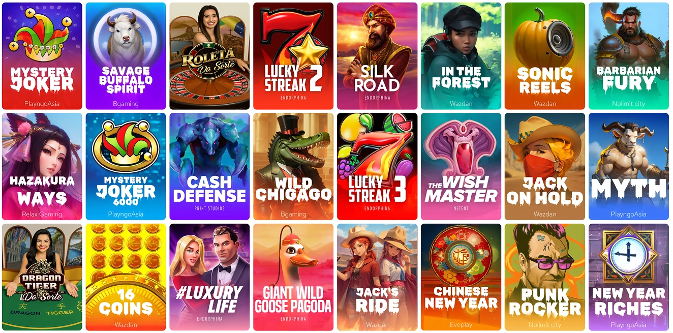 Play slots at ValorBet